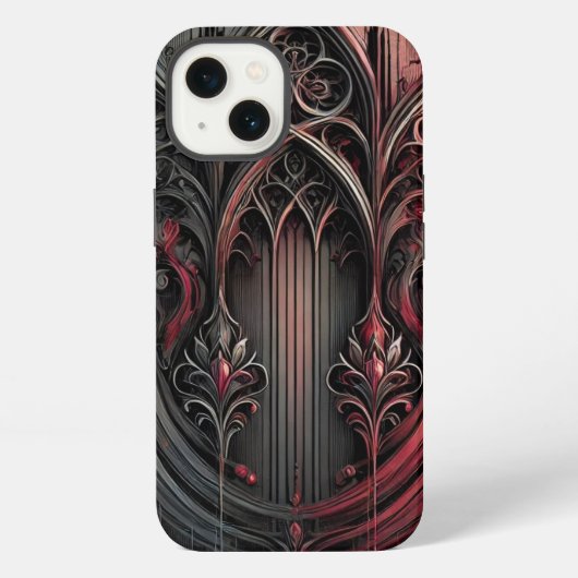 Gothic Elegance iPhone Case Hoesje (Achterkant)