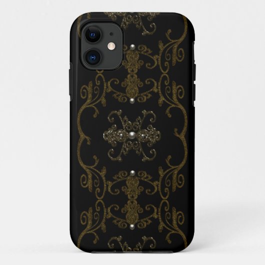 Gothic Elegance Jewels Case-Mate iPhone Case (Achterkant)