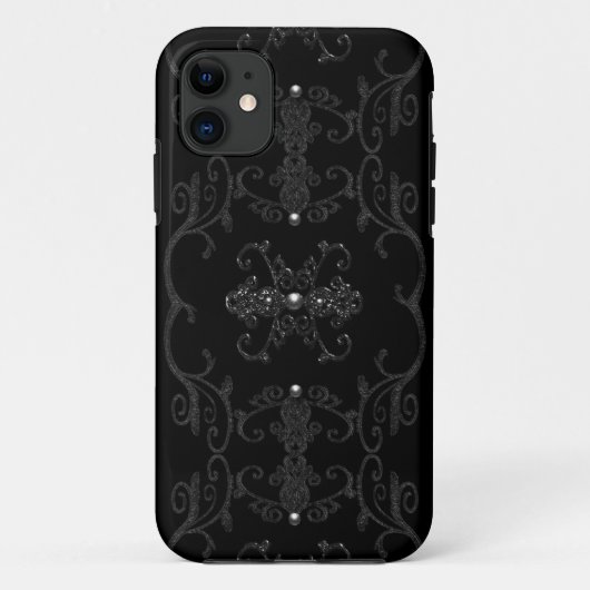 Gothic Elegance Jewels Case-Mate iPhone Case (Achterkant)
