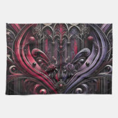 Gothic Elegance keukenhanddoek (Horizontaal)
