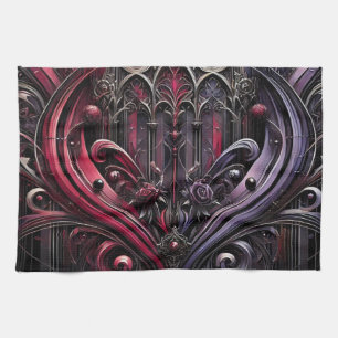 Gothic Elegance keukenhanddoek