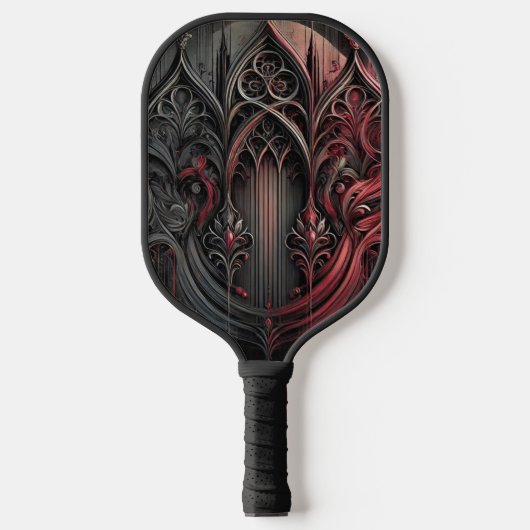 Gothic Elegance Pickleball Paddle (Voorkant)