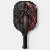 Gothic Elegance Pickleball Paddle (Achterkant)