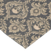 Gothic Elegance Skull Damask Tafelkleed (Gekanteld)