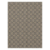 Gothic Elegance Skull Damask Tafelkleed (Voorkant)
