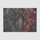 Gothic Elegance Tissue Paper Tissuepapier (Voorkant)