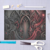 Gothic Elegance Tissue Paper Tissuepapier (Craft)