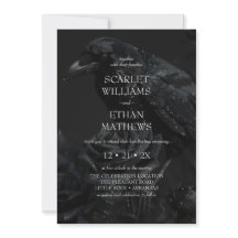 Gothic Elegant Raven & Roos Zwart Handfasting