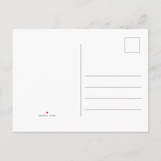 Gothic Elegant Save the Date Announding Briefkaart (Achterkant)