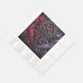 Gothic Elegantie Papieren Servetten (Hoek)