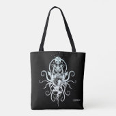 Gothic Emblem Bag Tote Bag (Achterkant)