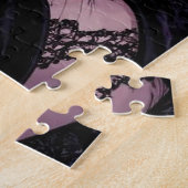 Gothic Emo | Anime Meisje & Kat Legpuzzel (Zijkant)