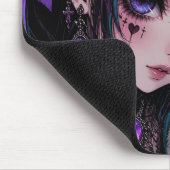 Gothic Emo | Anime Meisje & Kat Muismat (Hoek)