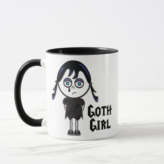 Gothic emo meisje, Gothic emo meisje Mok (Links)