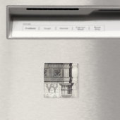 Gothic Entablatation and Capital Magneet (Insitu (Vaatwasser))