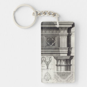 Gothic Entablatation and Capital Sleutelhanger