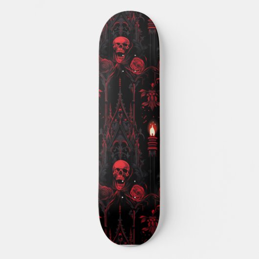 Gothic Ephemera Skateboard (Voorkant)