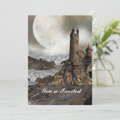 Gothic Europe Medieval Fantasy renaissance Castle Kaart (Staand voorkant)