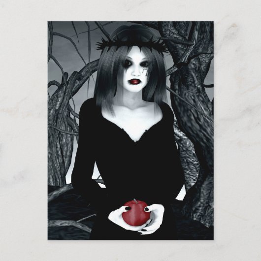 Gothic Eve Art Briefkaart (Voorkant)