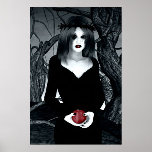 Gothic Eve Art Poster
