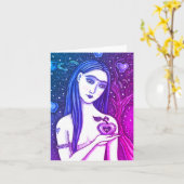 GOTHIC EVE, DONKERE KANT VAN EDEN, APPEL & SLANG B KAART (Gele Bloem)