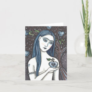GOTHIC EVE, DONKERE KANT VAN EDEN, APPEL & SLANG B KAART