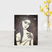 GOTHIC EVE, DONKERE KANT VAN EDEN, APPEL & SLANG B KAART (Gele Bloem)