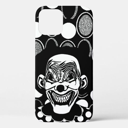 gothic Evil Monster crepy Clown Scary Circus art Case-Mate iPhone Case (Achterkant)