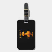 Gothic F-Caw-F Crow Funny Humor Bagagelabel (Voorkant verticaal)