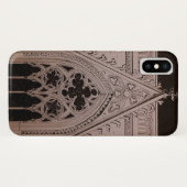 Gothic façade iPhone / iPad case (Achterkant (horizontaal))