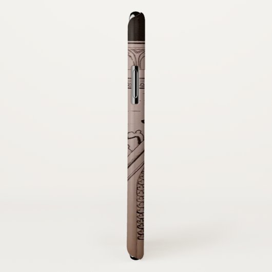 Gothic façade iPhone / iPad case (Achterkant / rechts)