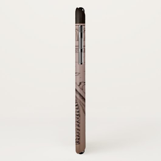 Gothic façade iPhone / iPad case (Achterkant/links)