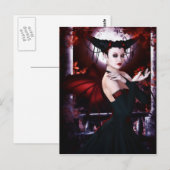 Gothic Fae Magnificence Briefkaart (Voorkant / Achterkant)