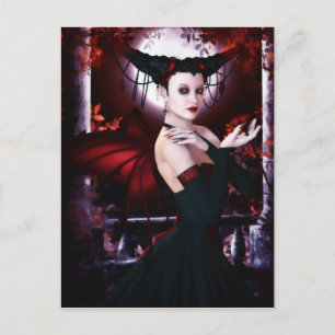 Gothic Fae Magnificence Briefkaart