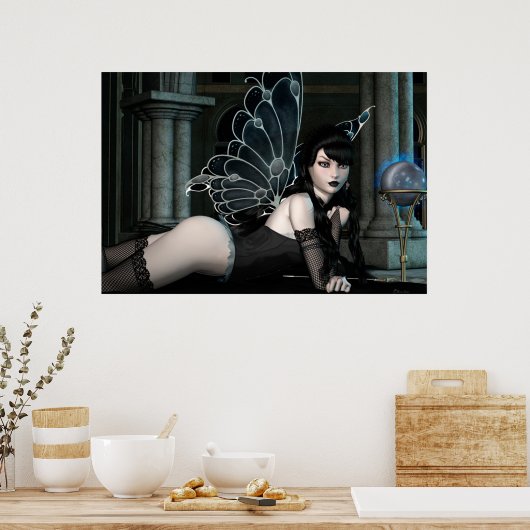 Gothic Fae Series ANNA Fantasy Art Poster (Keuken)