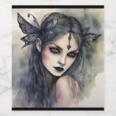 Gothic Fae Wijn Etiket (Enkel label)