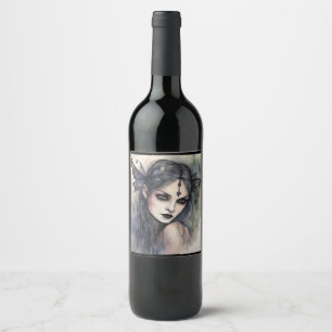 Gothic Fae Wijn Etiket