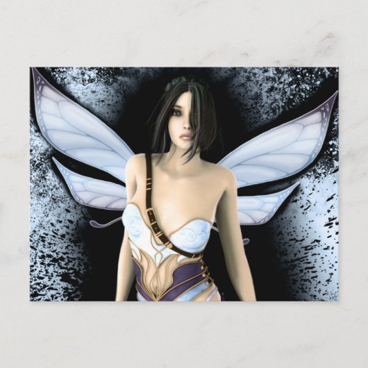 Gothic Faerie Solitude Artwork Briefkaart (Voorkant)