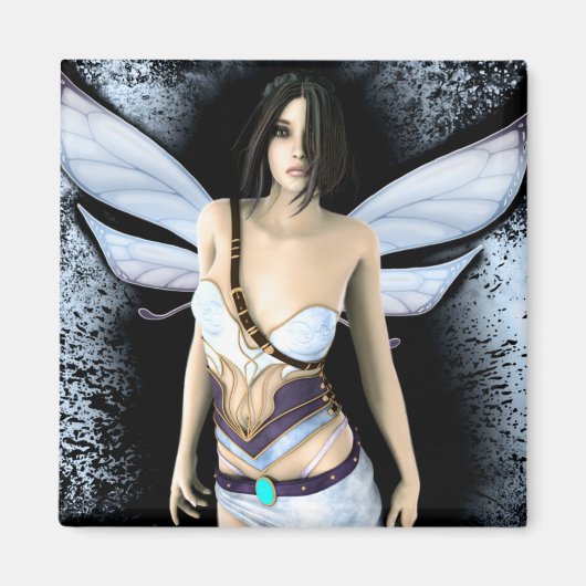 Gothic Faerie Solitude Artwork Magneet (Voorkant)