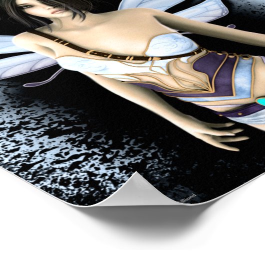 Gothic Faerie Solitude Artwork Poster (Hoek)