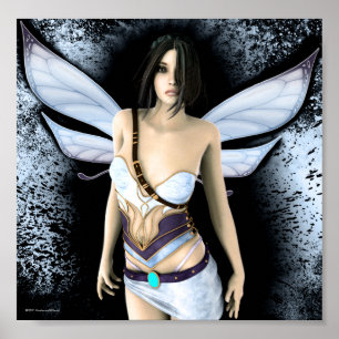 Gothic Faerie Solitude Artwork Poster