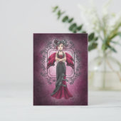 Gothic Faery Card Briefkaart (Staand voorkant)