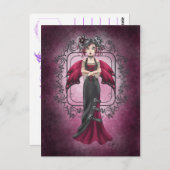 Gothic Faery Card Briefkaart (Voorkant / Achterkant)