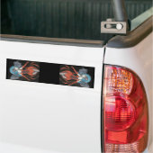 Gothic Fairies x 2 Bumpersticker (Op Truck)
