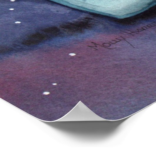 Gothic Fairy and Dragon Poster Molly Harrison (Hoek)