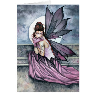 Gothic Fairy Art Kaart beroemd gemaakt door Molly 