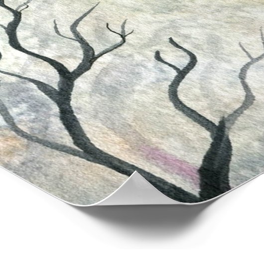 Gothic Fairy Art Poster van Molly Harrison (Hoek)