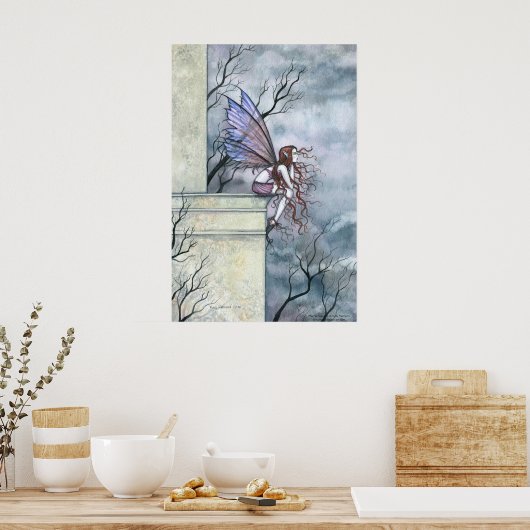 Gothic Fairy Art Poster van Molly Harrison (Keuken)