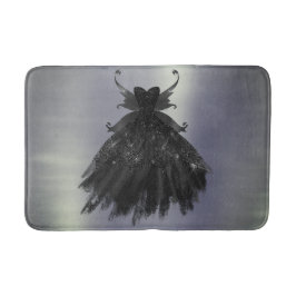 Gothic Fairy Black Gown | Vampy Gothic Glam Sheen Badmat