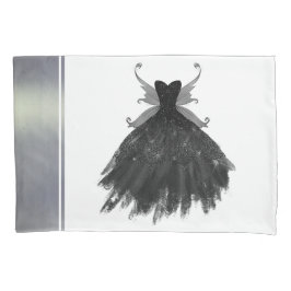 Gothic Fairy Black Gown | Vampy Gothic Glam Sheen Kussensloop